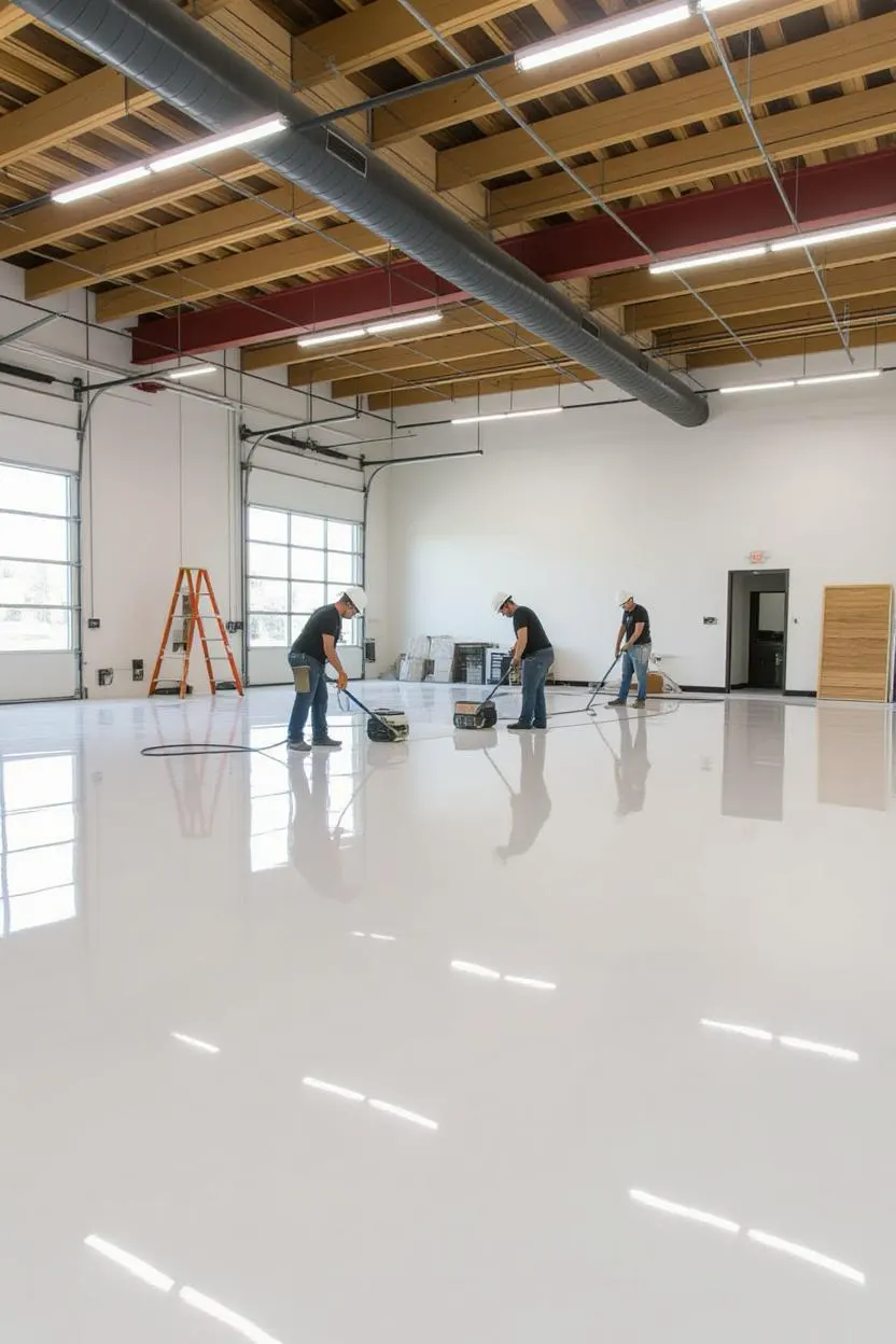 Restaurant Kitchen Epoxy — North Jersey